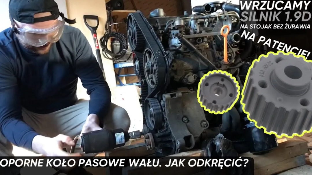Jak bezpiecznie odkręcić koło pasowe alternatora bez uszkodzenia samochodu